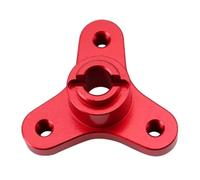 GTFRUQAS per Traxxas per Stampede per Slash 2WD XL5 per VXL 4x4 per Rustler 1/10 1 Pezzo di Frizione Antisaltellamento in Metallo Accessori di Ricambio per Auto RC Accessori Auto RC(Red)
