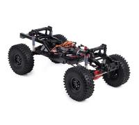 GTFRUQAS per TRX-4 1/10 Differenziale Bloccabile Portale Assale con Trasmissione A 2 velocità per Telaio Telaio RC Auto Cingolata Parte di Aggiornamento Parti Aggiornamento RC(Chassis with Wheels)