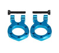GTFRUQAS per Wrangler per Gladiator per Element per Enduro TF2 D90 CC01 per SCX10 per TRX4 1/10 Alluminio CNC RC Gancio di Traino per Scala Verricello Paraurti Anello A D Parti Aggiornamento RC(Blue)