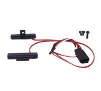 GTFRUQAS Rc Auto Luci Fanalino per Arrma per Typhon per Grom Mega 380 Brushed 4X4 1/18 5V Faro Anteriore Fanale Posteriore Sistema di Illuminazione per Piccola per Scala per Buggy