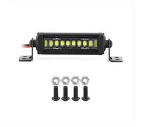 GTFRUQAS Rc Auto Luci Fanalino per Axial per SCX10 90046/47 per SCX24 D90 per TRX4 1/10 Barra Luminosa per Tetto Accessori per Carrozzeria Parti di Ricambio per Auto Cingolate RC