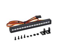 GTFRUQAS Rc Auto Luci Fanalino per Axial per SCX10 90046 D90 per Traxxas per TRX-4 1/10 9imod Metallo 16/22 RC Barra Luminosa per Tetto Lampada Colorata RC Crawler Car(AX-526)