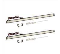 GTFRUQAS Rc Auto Luci Fanalino per Axial SCX6 per JLU 1/6 2 Set 227 Mm 56 Superbright Barra Luminosa sul Tetto RC Crawler Accessori per L'aggiornamento Parti di Ricambio