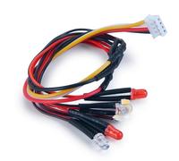 GTFRUQAS Rc Auto Luci Fanalino per Kyosho per Jimny 32521 1/18 4 Luci Lampeggianti Posteriori RC Crawler Car Accessori di Aggiornamento Parti di Ricambio