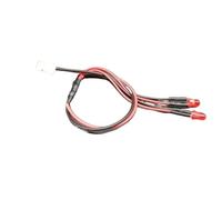 GTFRUQAS Rc Auto Luci Fanalino per Suzuki per Jimny 1/16 Kit di Cavi in Acciaio E Cavi Luci per Auto RC Crawler Parti di Ricambio Accessori Decorativi(Red)
