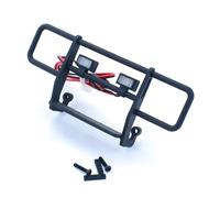 GTFRUQAS Rc Auto Luci Fanalino per Traxxas per TRX4-M K10 1/18 Paraurti Anteriore con Verricello Luminoso RC Crawler Car Accessori di Aggiornamento Parti di Ricambio(Without Winch)