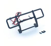GTFRUQAS Rc Auto Luci Fanalino per Traxxas per TRX4-M K10 1/18 RC Crawler Car Paraurti Anteriore con Verricello Controller Parti di Aggiornamento Accessori di Ricambio(Bumper)