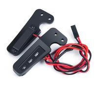 GTFRUQAS Rc Auto Luci Fanalino per TRX-4 per Bronco 1/10 Paraurti Anteriore Luci Laterali Faretti Barra Lampada RC Crawler Auto Accessori di Aggiornamento Parti di Ricambio
