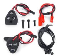 GTFRUQAS Rc Auto Luci Fanalino per Typhon 6S per BLX TLR 1/8 per Buggy Gruppo Luci Fanale Posteriore Anteriore RC Auto Fuoristrada Camion Modello Aggiornamento Accessori Parti di Ricambio