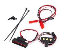 GTFRUQAS Rc Auto Luci Fanalino per Typhon per Grom 1/18 5V Sistema di Illuminazione Anteriore E Posteriore Fanale Posteriore RC Auto Decorazione Aggiornamento Accessori di Ricambio