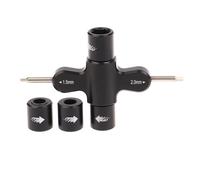 GTFRUQAS RC Strumento Smontaggio Chiave A Cricchetto M3 M5 Vite Dado 1.5 2.0mm Cacciavite Esagonale Elica A Sgancio Rapido Motore Elica Strumento per RC Quadcopter FPV Drone