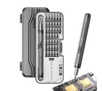 GTFYUDGH Avvitatore Elettrico Senza Fili | Kit di Cacciaviti Miniatura e Portatile,Avvitatore Elettrico Multiuso Senza Fili Per Progetti Creativi e Manutenzione Informatica