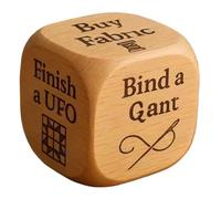 GTFYUDGH Dadi Da Rotolare, Dadi Decisionali Per Cucito A 6 Facce, Gioco Divertente Per Cucito, Regali Per Nonne Sarte Appassionate Di Craft Sarte Mamme Designer
