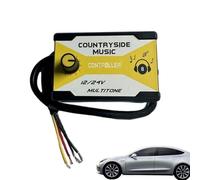 GTFYUDGH Dispositivo Controllore del Suono del per Auto, Unità Di Controllo Audio Con Suoni Multipli Per Altoparlante, Accessori Auto Per Uomini E Persone Care