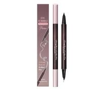 GTFYUDGH per sopracciglia - Eyeliner impermeabile 2 in 1 | Eyeliner, per l'uso nel trucco di bellezza incontri festa e incontro per donne e ragazze