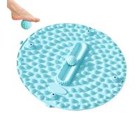 GTFYUDGH Tappetino per piedi con punto di pressione, tappetino per massaggio ai piedi - Pressore ergonomico per piedi | Tappetino massaggiatore plantare portatile, punto di pressione pieghevole ad