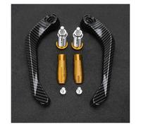 GTGJFJKW Moto Manubrio Freno Frizione Leva Protezione Mano Protezione Paramano Per Y&amaha TDM850 TDM 850 TUTTI GLI ANNI Accessori(Gold)