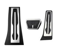 GTGJFJKW Per B&MW X5 X6 F15 F16 E70 E71 E72 2008-2018 Copripedale Auto Con Guida Sinistra Con Impugnatura Pedale Copripedale Acceleratore Freno Gas Accessori(AT with Rest)