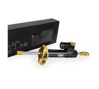 GTGJFJKW Per Y&amaha XVS1300 XVS950A V Star 2007 2008 2009 2010 2011 2012 2013 2014 2015 2016 Ammortizzatore di Sterzo Stabilizzatore per Moto CNC Accessori(XVS1300 Black Gold)