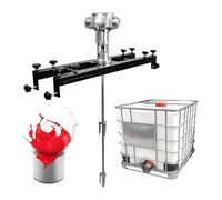 GTHTUHFD Agitatori Ad Aria, Miscelatore per Vernici con Serbatoio da 1 Tonnellata, Dimensioni Regolabili da 1/2, 3/4, 1 CV, Elica Pieghevole, Strumento per Miscelare Vernici da 1000 L,S5cylinders