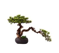 GTHTUHFD Albero artificiale Albero artificiale Albero Falso Albero Bonsai Bonzai Artificiale Alberi Indoor Vaso di fiori in ceramica per casa Soggiorno Ufficio Controsoffitto Albero artificiale