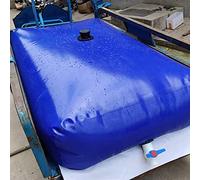 GTHTUHFD Borsa per L'Acqua Pieghevole E Portatile, Morbida, di Grande capacità, Blu, con Rubinetto, Ideale per Riporre L'Acqua, Adatta per attività All'Aperto E per La Lotta,670L/1.5x0.9x0.5m