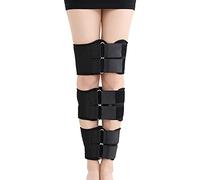 GTHTUHFD Cintura di Correzione della Postura per Gambe, Unisex, Tipo O/X, per Ginocchia Valghe, Deformità delle Gambe Arcuate, Cintura di Raddrizzamento per Bambini E Adulti, Nero, M,Black-M