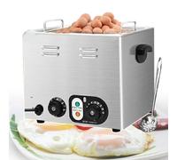 GTHTUHFD Cuociuova Elettrico Hot Spring con Cestello A Rete, Macchina Automatica per La Cottura delle Uova con Spia Luminosa E Interruttore, Macchina Professionale per La Cottura