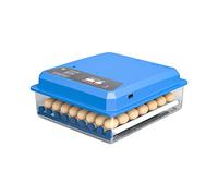 GTHTUHFD Incubatrice per Uova con Rotazione Automatica, Covatrice per La Schiusa, Controllo della Temperatura, per Uso Familiare, Macchina per Incubazione Avicola, Facile da Usar,48 Pieces