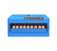 GTHTUHFD Incubatrice per Uova con Rotazione Automatica, Schiusa per Pollame, Controllo Automatico della Temperatura.,48 Pieces