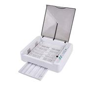 GTHTUHFD Incubatrice per Uova da 36 Uova, Completamente Automatica, per Pollame, con Controllo della Temperatura, Ovoscopio A LED E Schiusa Trasparente. per Polli, Anatre, Oche, Q