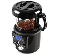GTHTUHFD Macchina per torrefazione per chicchi di caffè, macchina per arrostire i chicchi di caffè elettrica senza fumo, riscaldamento uniforme/nessun fumo, con pannello visivo a led e temporizzazione