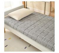 GTHTUHFD Materasso Da Pavimento Giapponese Portatile Extra Spesso Traspirante Pieghevole Futon Sping Mat Per Campeggio e Viaggi Blu Ideale Per Uso Domestico E Avventure All'Aperto, Grau-90x200cm