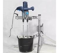GTHTUHFD Miscelatore Automatico per Vernici 1800W Miscelatore Elettrico per Serbatoio Agitatore Ad Aria Compressa Due velocità Regolabili con Supporto Ausiliario per Dissolutore di INC
