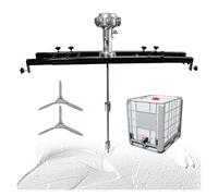 GTHTUHFD Miscelatore Elettrico per Serbatoi, Agitatore d'Aria con Staffa Pneumatica, Strumento per Mescolare Vernici, Grande Cinque Cilindri,Largefivecylinders