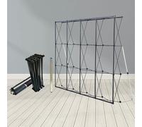 GTHTUHFD Sfondo Pieghevole A Scomparsa con Supporto E Borsa per Il Trasporto, Ideale per Feste di Compleanno, Fiere E Esposizioni di Poster.,2.3mHx1.55mL