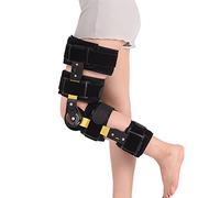 GTHTUHFD Tutore per Ginocchio Incernierato Rom Ortesi di Supporto per Ginocchio Post-Operatorio Regolabile Tutore per Ginocchio Scaricatore Regolabile, per Il Recupero da Lesioni del Legame