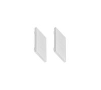 GTITB1- TAPPI PER SISTEMA PROFILO TIRANA COLORE BIANCO 2 PEZZI