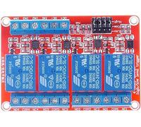 GTIWUNG 1 Pezzi 4 Canale 24V Modulo Relè Board Shield 4 Canali 24V Relay Modulo con Accoppiatore Ottico, 4 Modulo di Relè Della Manica Bordo Dello Schermo per Arduino
