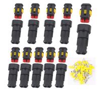 GTIWUNG 10 Kit 2 Pin Auto Impermeabile Connettore, Connettore Elettrico Spina Im