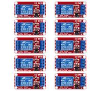 GTIWUNG 10 moduli relè 24 V, One Channel con optoaccoppiatore High/Low Level Trigger scheda di espansione per Raspberry Pi Arduino