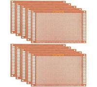 GTIWUNG 10Pezzi 7 x 9 cm Basetta Scheda PCB Prototipo Universale Singolo Faccia Circuito Stampato Prototype per Saldatura e Fai Da Te Progetto