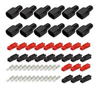 GTIWUNG 12 Coppie di Connettori 30 Amp, Connettore Batteria 30A Batteria a Collegamento Rapido Connettori di Potenza Modulari Disconnessione