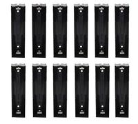GTIWUNG 3.7V 18650 Batteria Titolare Caso Plastica Copertura della batteria Scatola di immagazzinaggio con il pin(1 Solts × 12 Pezzi)