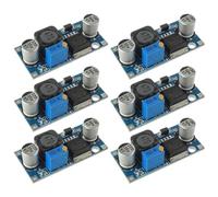 GTIWUNG 6 Pezzi DC-DC Step Down Buck Converter Regolatore di Tensione ad Alta Efficienza Alimentatore Regolabile Step Down Module, Modulo Buck di Potenza Regolabil