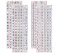 GTIWUNG Basetta Piastra Sperimentale Breadboard Kit, 4 Pezzi 830 Punti Mini Breadboard, Breadboard Basette con 830 Contatti compatibile con Arduino, Breadboard Jumper Wires Kit