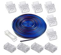 GTIWUNG Kit di Connettori a Striscia LED Cavo di Prolunga da 10m LED Connettore