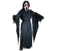 GTJEOI Scream Ghostface Costume, Halloween Scream Costume, Costume Ghostface per Adulti, Costume di Faccia da Fantasma, Costumi Halloween per Carnevale, Feste in Maschera, Horror party