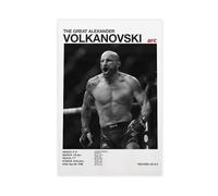 GTJKSX Poster su tela con Alexander Volkanovski, UFC, decorazione per camera da letto, ufficio, camera da letto, regalo, 50 x 75 cm