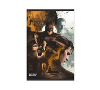 GTJKSX Poster su tela con stampa di Batman Begins, decorazione artistica da parete per soggiorno e camera da letto, 20 x 30 cm